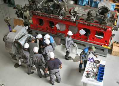 Visite de MAN Energy Solutions