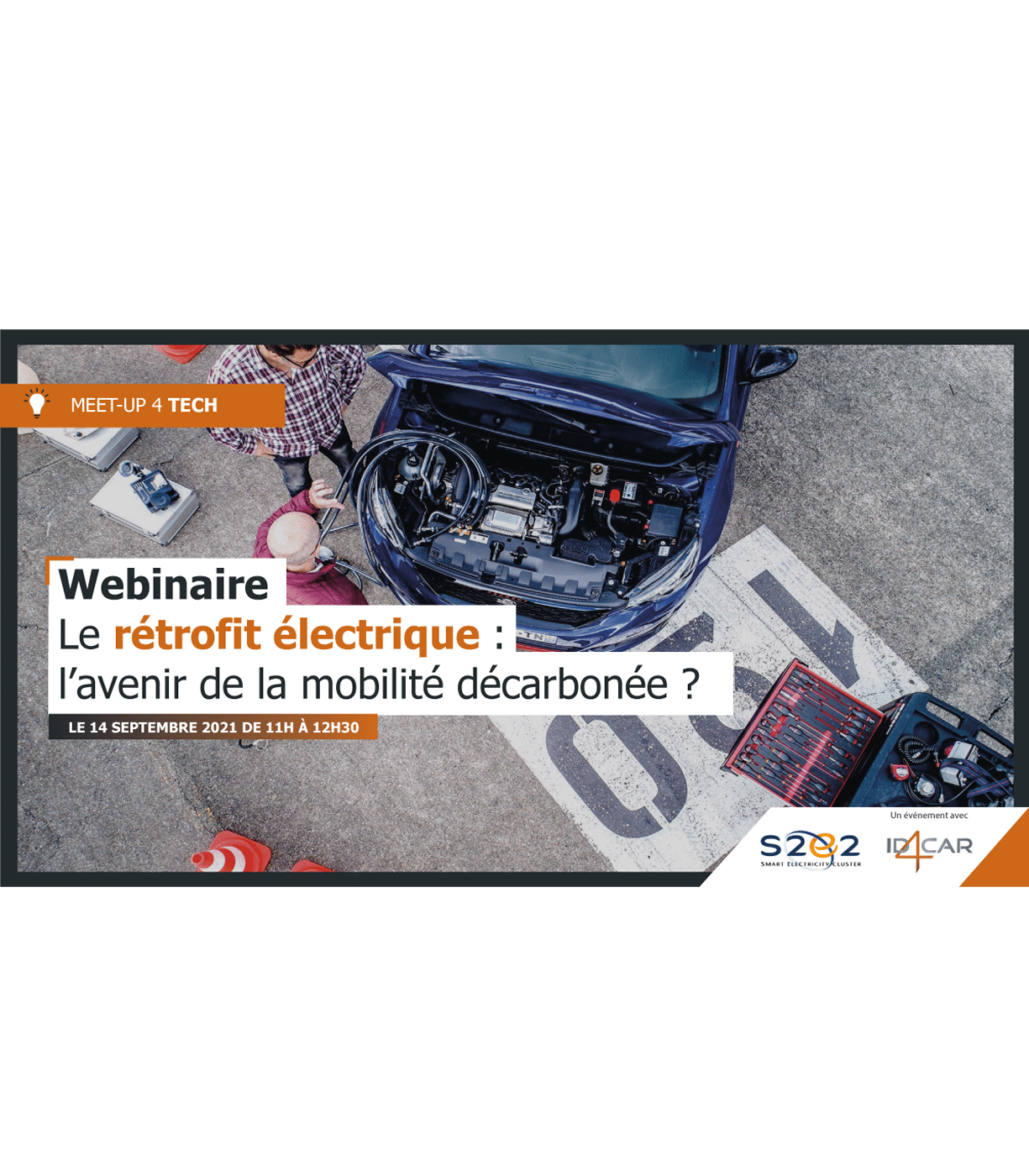 Webinaire “Le rétrofit électrique : l’avenir de la mobilité décarbonée ?”