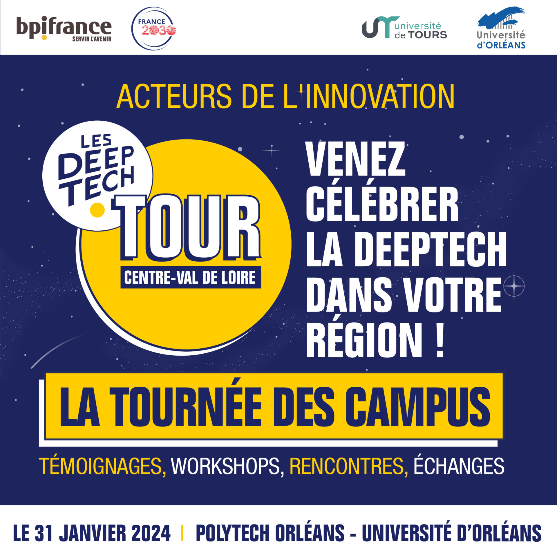 Deeptech Tour Orléans