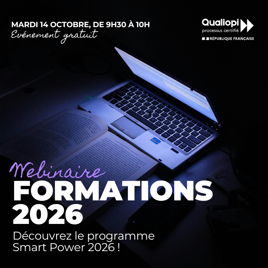 Webinaire | Formations Smart Power 2026 : découvrez le programme !