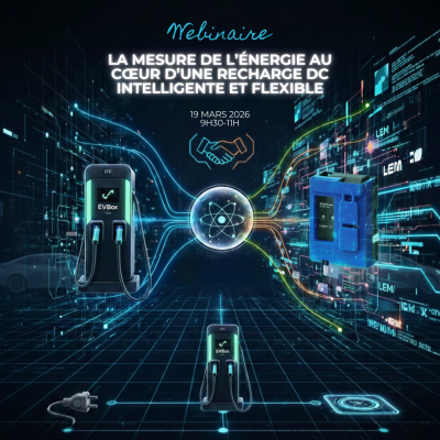 [Webinaire] La mesure de l&rsquo;énergie au cœur d&rsquo;une recharge DC intelligente et flexible